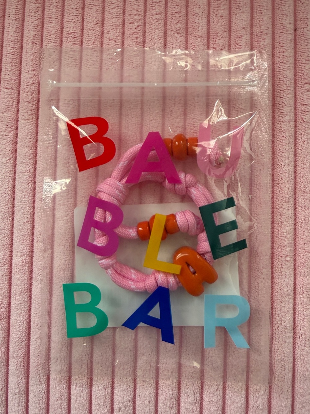 BaubleBar “A” Initial Bracelet